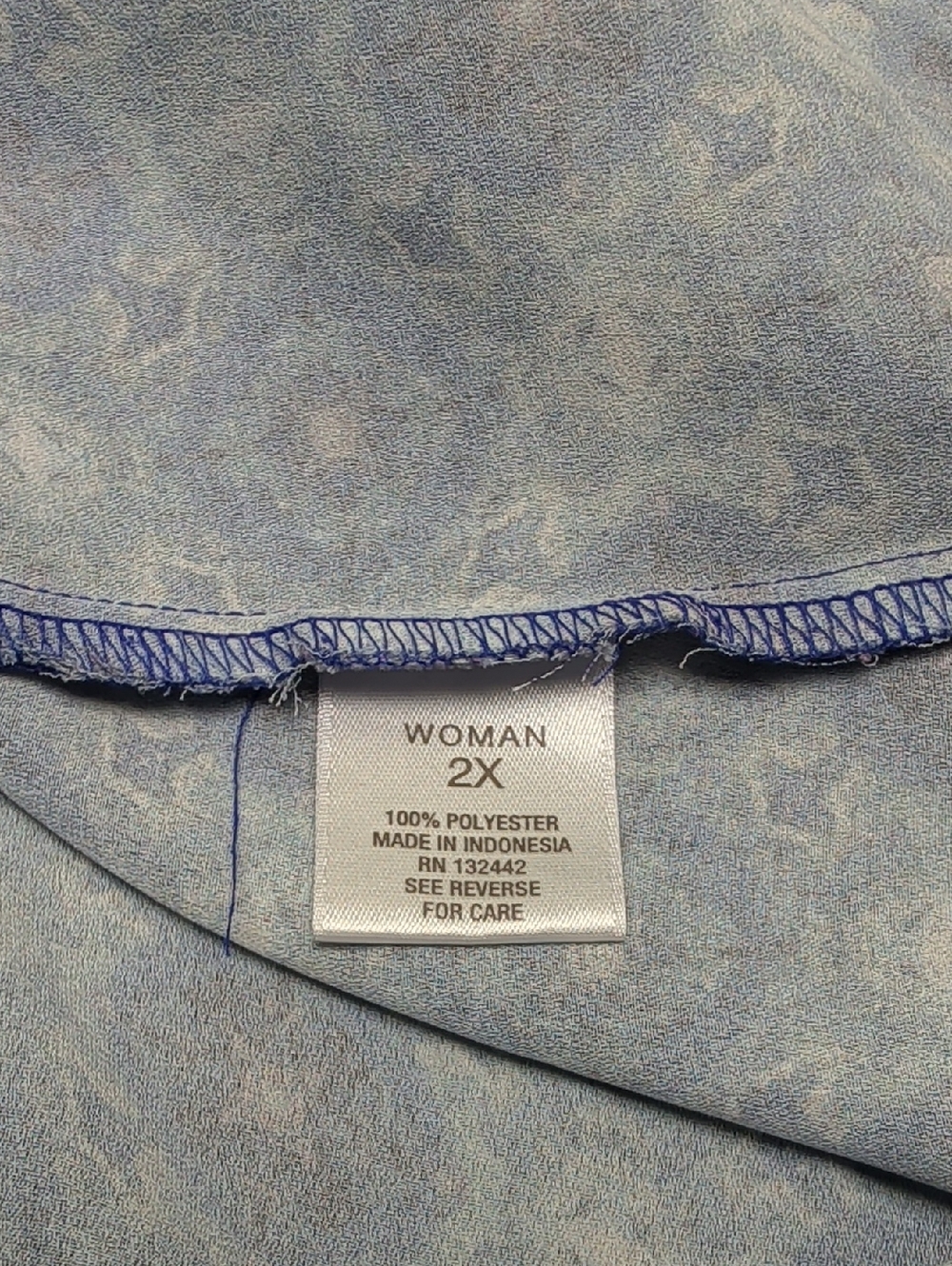 Roz & Ali 2x Ladies V Neck Blouse Shirt - Picture 6 of 10